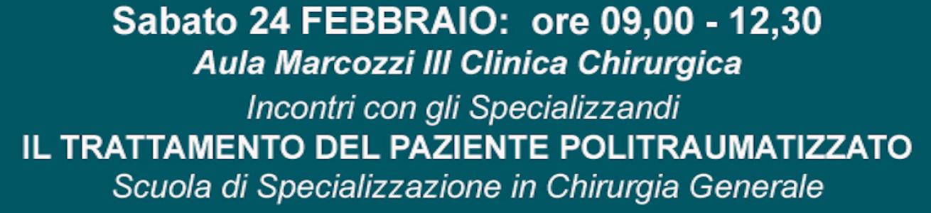 notizia Incontri con gli Specializzandi