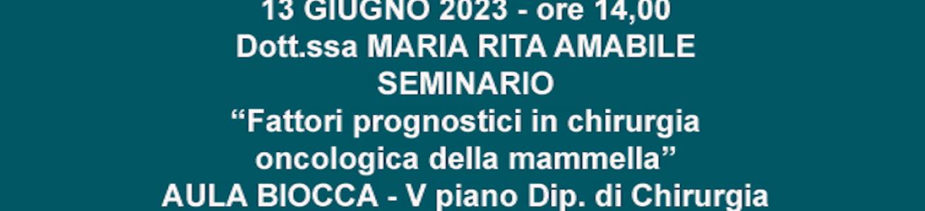 hero notizia seminario dott.ssa amabile